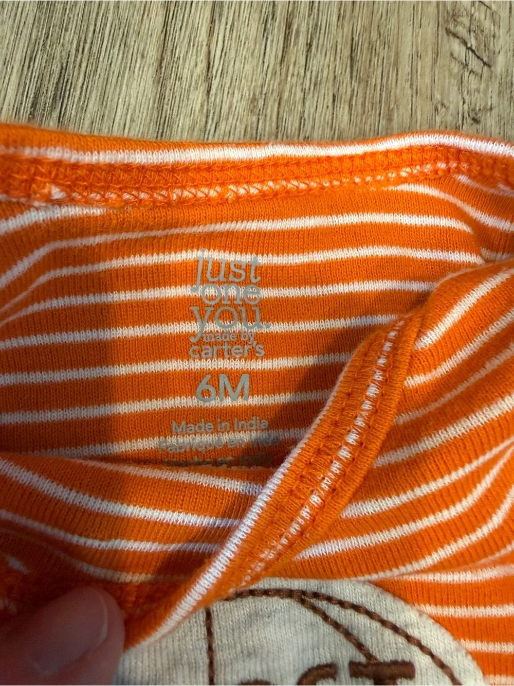 Carters adorable orange